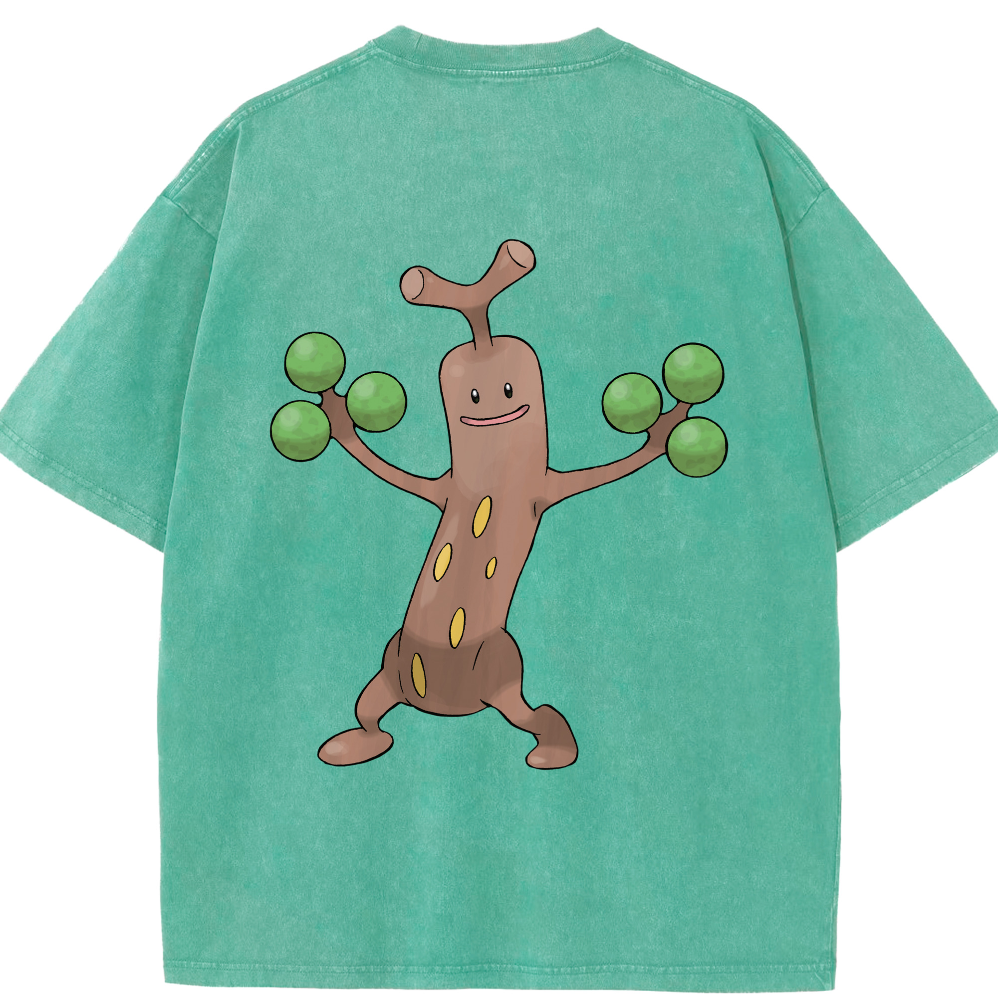 （画像用） ポケットモンスター Pokémon 綿100% ヴィンテージ風 半袖Tシャツ（背面プリント）